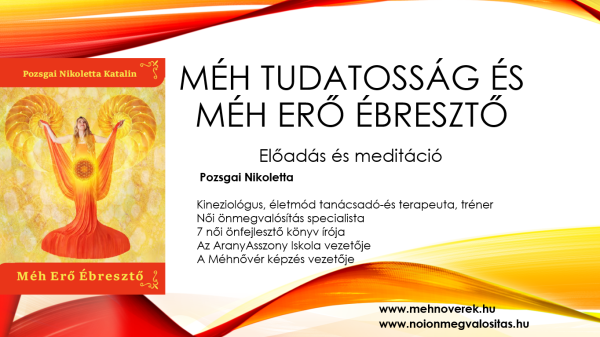 Méh Erő Ébresztő Előadás és Meditáció